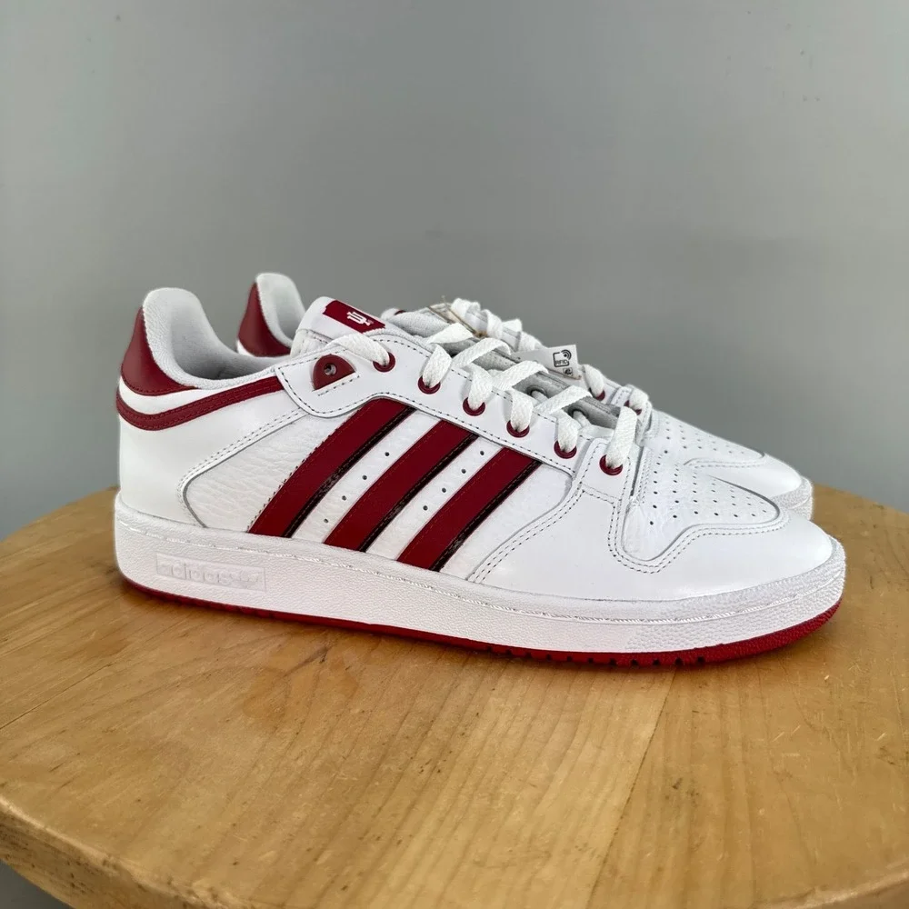 Adidas Centennial RM NCAA Indiana Hoosiers Mens Size 10 Sneakers Shoes White NEW